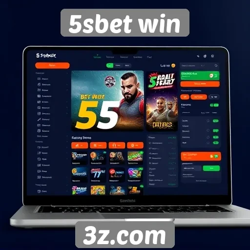 Exploração das interfaces de usuário do 5sbet win